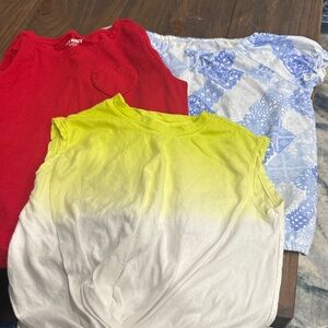 Girls size 7-8 bundle of tops